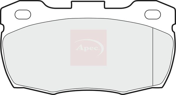 Apec PAD897 Brake Pad Set, disc brake - 1