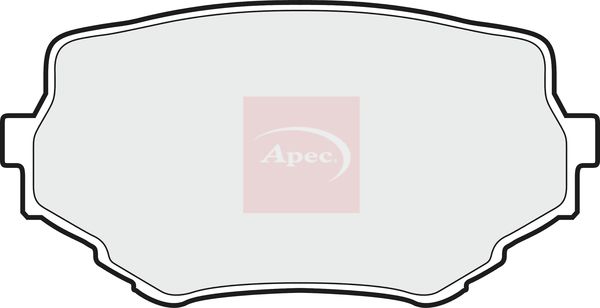 Apec PAD903 Brake Pad Set, disc brake - 1