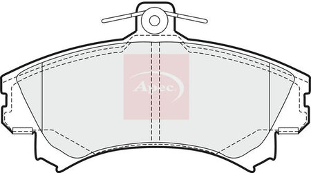 Apec PAD912 Brake Pad Set, disc brake - 1