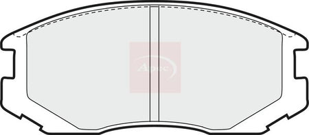 Apec PAD913 Brake Pad Set, disc brake - 1