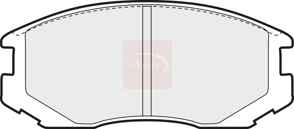Apec PAD913 Brake Pad Set, disc brake - 1