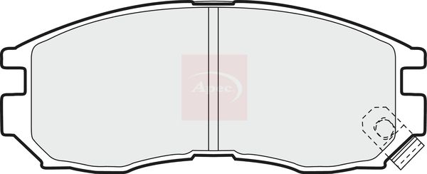 Apec PAD914 Brake Pad Set, disc brake - 1