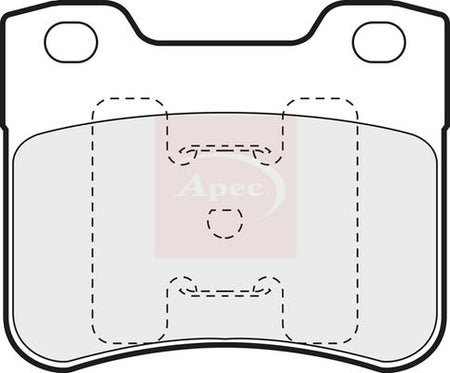 Apec PAD917 Brake Pad Set, disc brake - 1