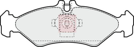 Apec PAD918 Brake Pad Set, disc brake - 1