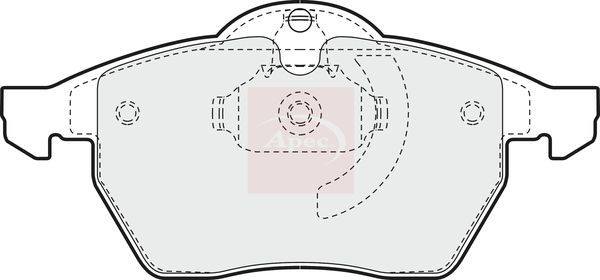 Apec PAD941 Brake Pad Set, disc brake - 1