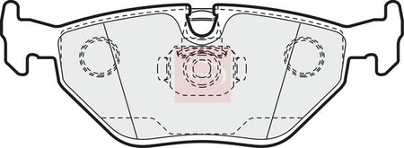 Apec PAD942 Brake Pad Set, disc brake - 1