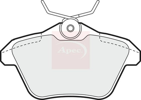 Apec PAD943 Brake Pad Set, disc brake - 1