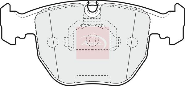 Apec PAD948 Brake Pad Set, disc brake - 1
