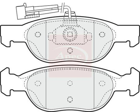 Apec PAD949 Brake Pad Set, disc brake - 1