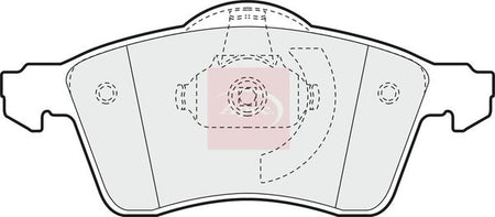 Apec PAD954 Brake Pad Set, disc brake - 1