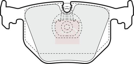 Apec PAD956 Brake Pad Set, disc brake - 1