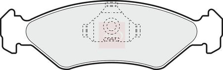 Apec PAD959 Brake Pad Set, disc brake - 1