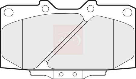 Apec PAD960 Brake Pad Set, disc brake - 1