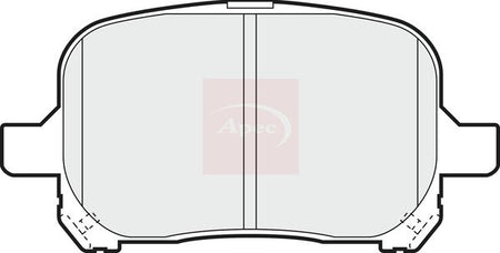 Apec PAD962 Brake Pad Set, disc brake - 1
