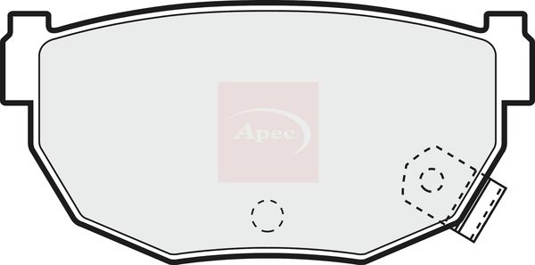 Apec PAD965 Brake Pad Set, disc brake - 1