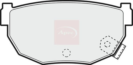 Apec PAD965 Brake Pad Set, disc brake - 1