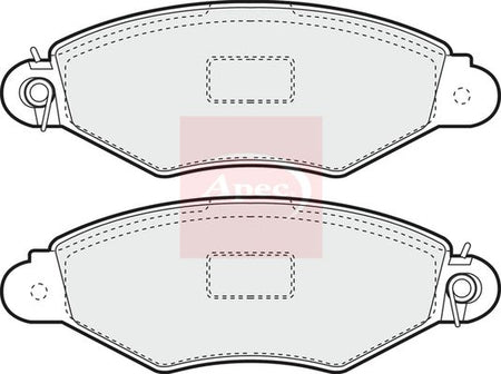 Apec PAD976 Brake Pad Set, disc brake - 1