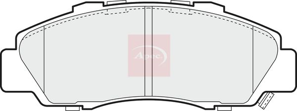 Apec PAD985 Brake Pad Set, disc brake - 1