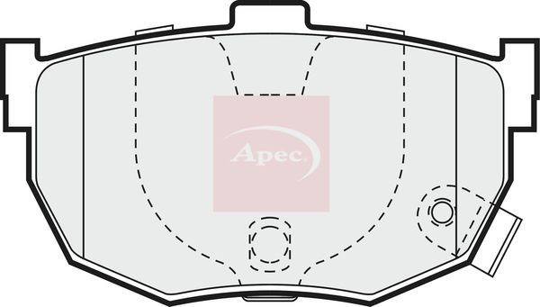 Apec PAD999 Brake Pad Set, disc brake - 1