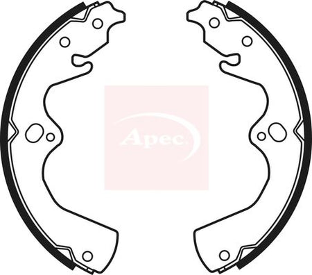 Apec SHU631 Brake Shoe Set - 1