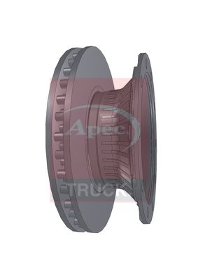 Apec Truck DSK7003 Brake Disc - 1