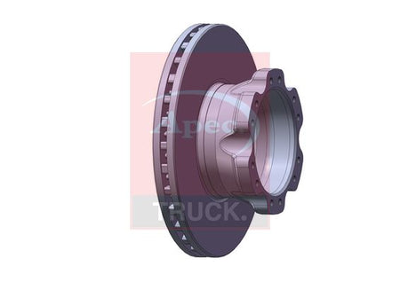 Apec Truck DSK7008 Brake Disc - 1