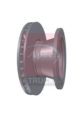 Apec Truck DSK7010 Brake Disc - 1