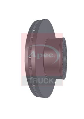 Apec Truck DSK7011 Brake Disc - 1