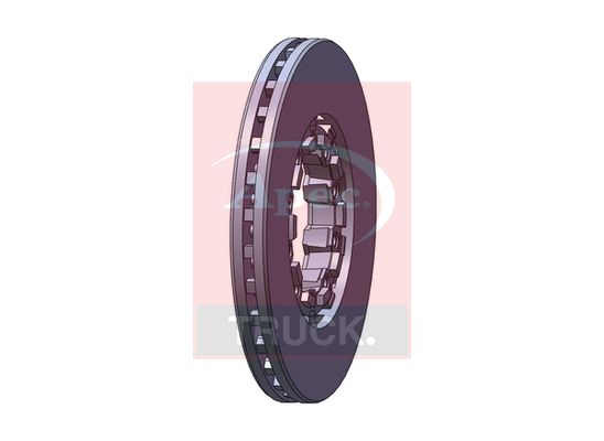 Apec Truck DSK7015 Brake Disc - 1