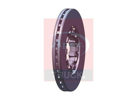Apec Truck DSK7015 Brake Disc - 1