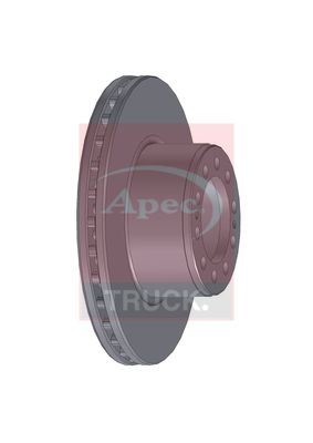 Apec Truck DSK7016 Brake Disc - 1