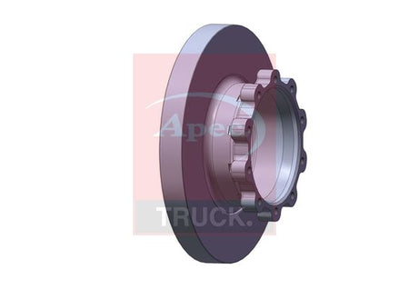 Apec Truck DSK7019 Brake Disc - 1