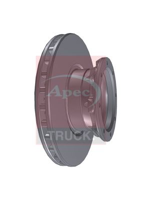 Apec Truck DSK7020 Brake Disc - 1