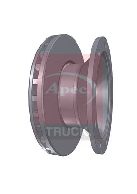 Apec Truck DSK7022 Brake Disc - 1