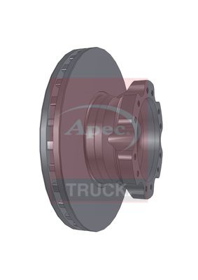 Apec Truck DSK7023 Brake Disc - 1