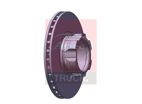 Apec Truck DSK7028 Brake Disc - 1