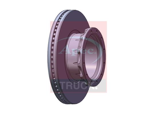 Apec Truck DSK7029 Brake Disc - 1