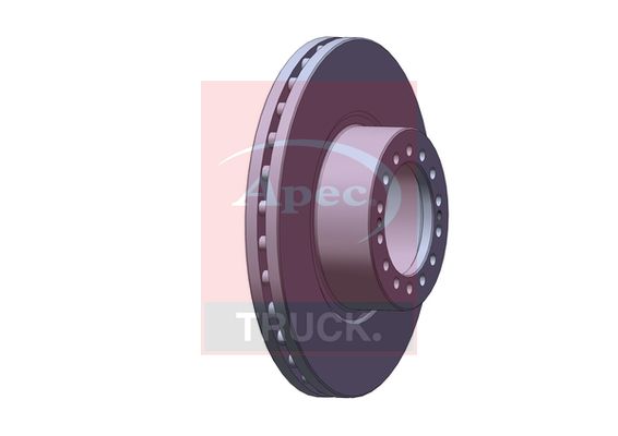 Apec Truck DSK7035 Brake Disc - 1