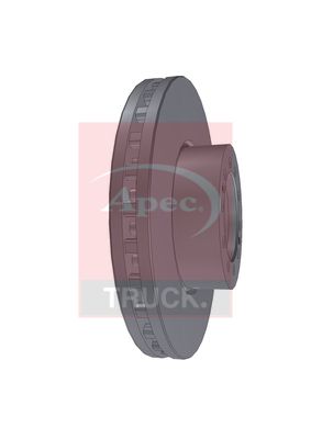 Apec Truck DSK7039 Brake Disc - 1