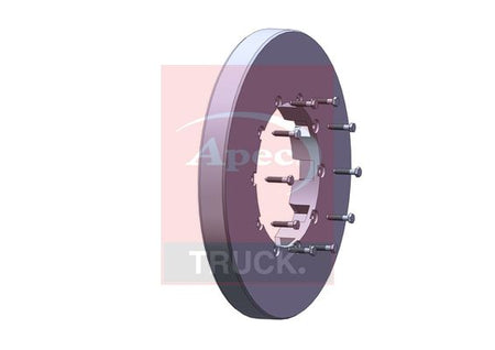Apec Truck DSK7040 Brake Disc - 1