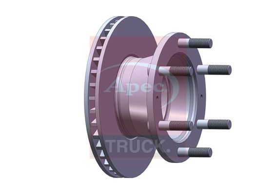 Apec Truck DSK7041 Brake Disc - 1