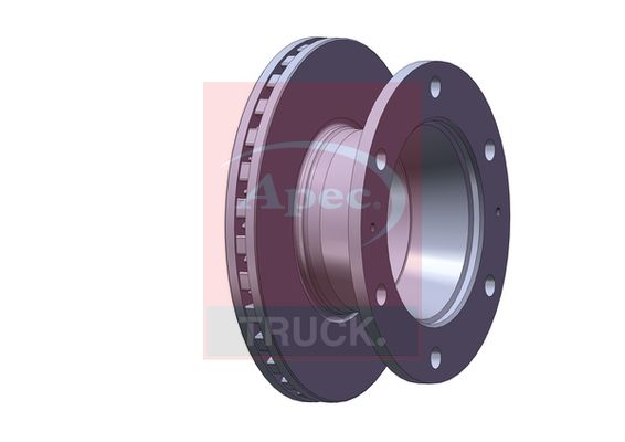 Apec Truck DSK7042 Brake Disc - 1