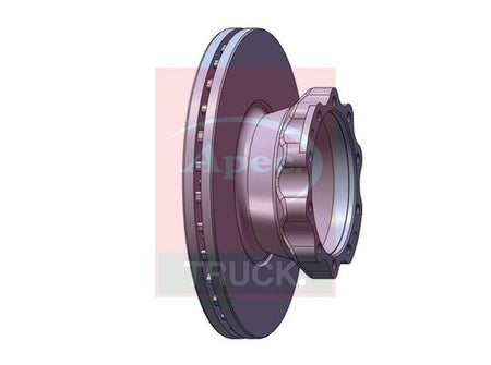 Apec Truck DSK7045 Brake Disc - 1