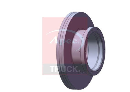 Apec Truck DSK7046 Brake Disc - 1