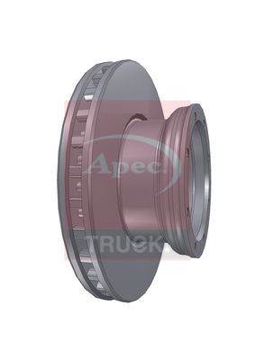 Apec Truck DSK7048 Brake Disc - 1
