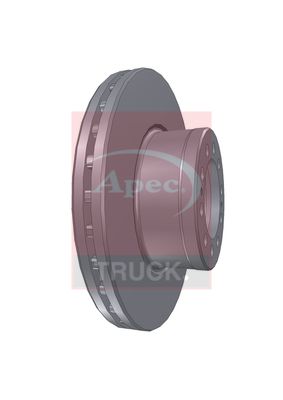 Apec Truck DSK7049 Brake Disc - 1