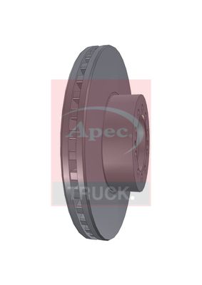 Apec Truck DSK7051 Brake Disc - 1