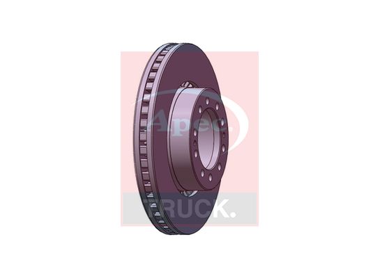Apec Truck DSK7056 Brake Disc - 1