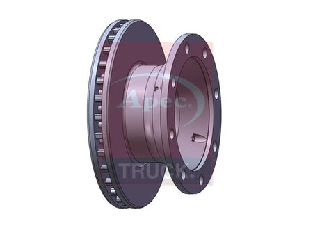 Apec Truck DSK7058 Brake Disc - 1