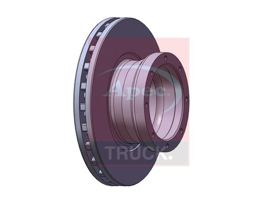 Apec Truck DSK7062 Brake Disc - 1